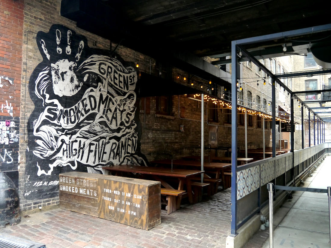 Green Street Meats Outdoor Seating